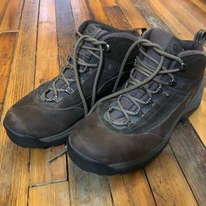 Timberland Mens White Ledge Waterproof Hiking Boot, Color Med Brown, size 11 M